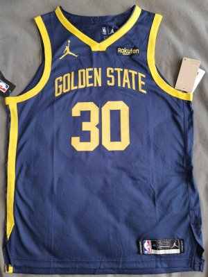 30 Curry Golden State Warriors Unveil New Statement jersey player version